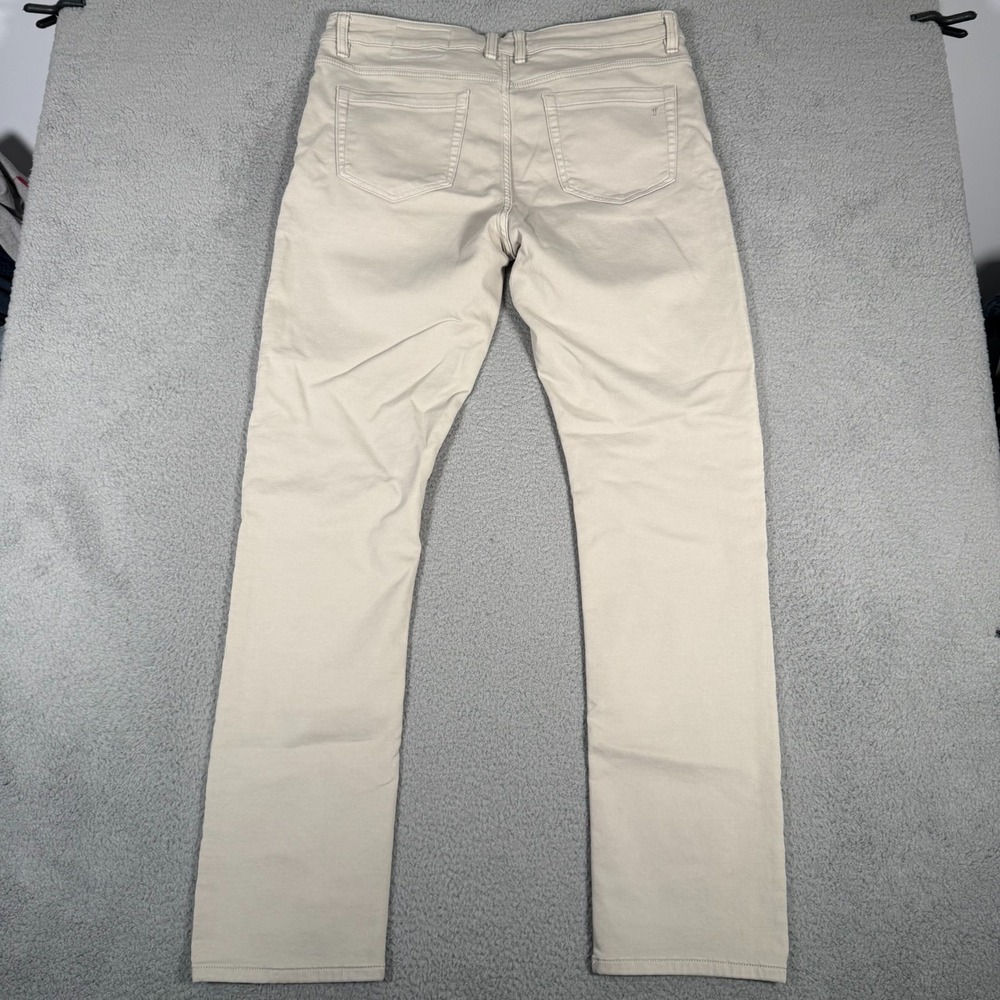 The Perfect Jean NYC Pants Mens 38x36 Tan Denkhaki Slim Thick Stretch Casual TPJ - Picture 6 of 7